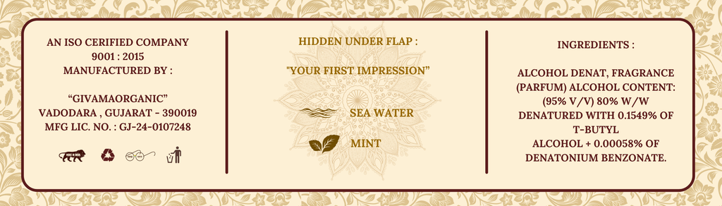 Swagandh Samudra (The Spirit Of The Sea) - 50ml Eau de Parfum